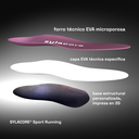 Layered composition of the SYLACORE Sport Running model